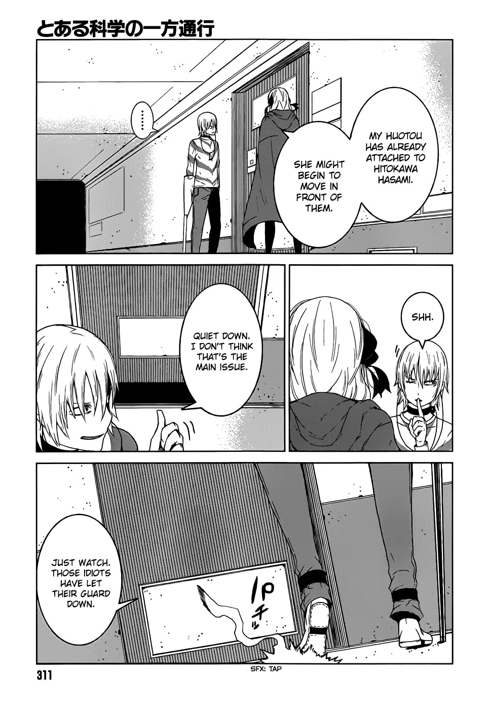 Toaru Majutsu no Kinsho Mokuroku Gaiden - To Aru Kagaku no Ippou Tsuukou Chapter 4 page 7 - Chapter 4