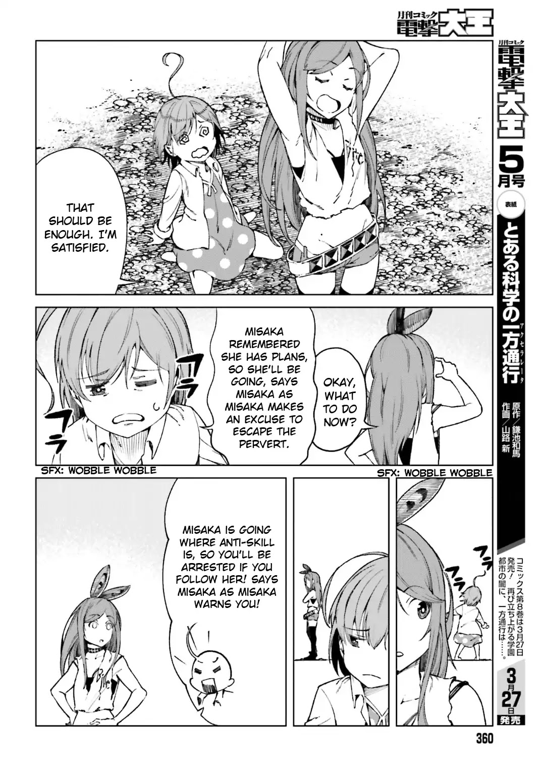 Toaru Majutsu no Kinsho Mokuroku Gaiden - To Aru Kagaku no Ippou Tsuukou Chapter 43 page 14 - Chapter 43