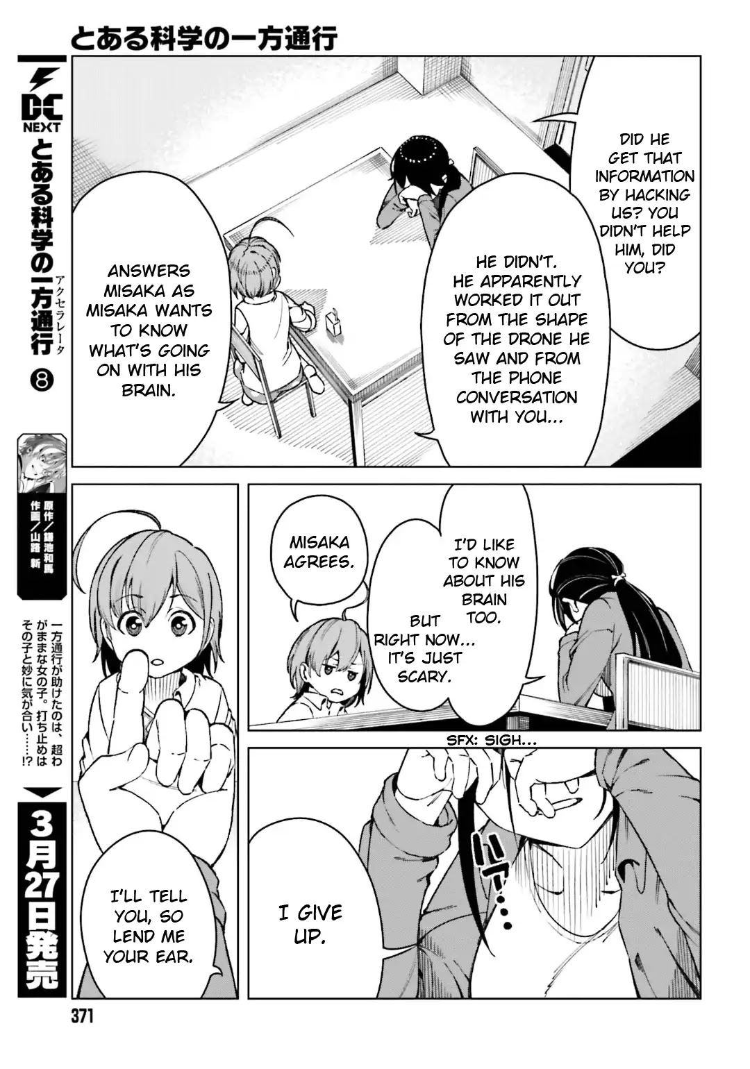 Toaru Majutsu no Kinsho Mokuroku Gaiden - To Aru Kagaku no Ippou Tsuukou Chapter 43 page 25 - Chapter 43