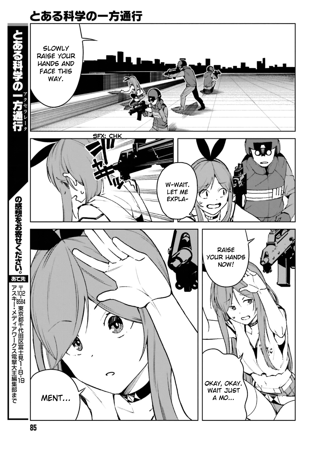Toaru Majutsu no Kinsho Mokuroku Gaiden - To Aru Kagaku no Ippou Tsuukou Chapter 44 page 27 - Chapter 44