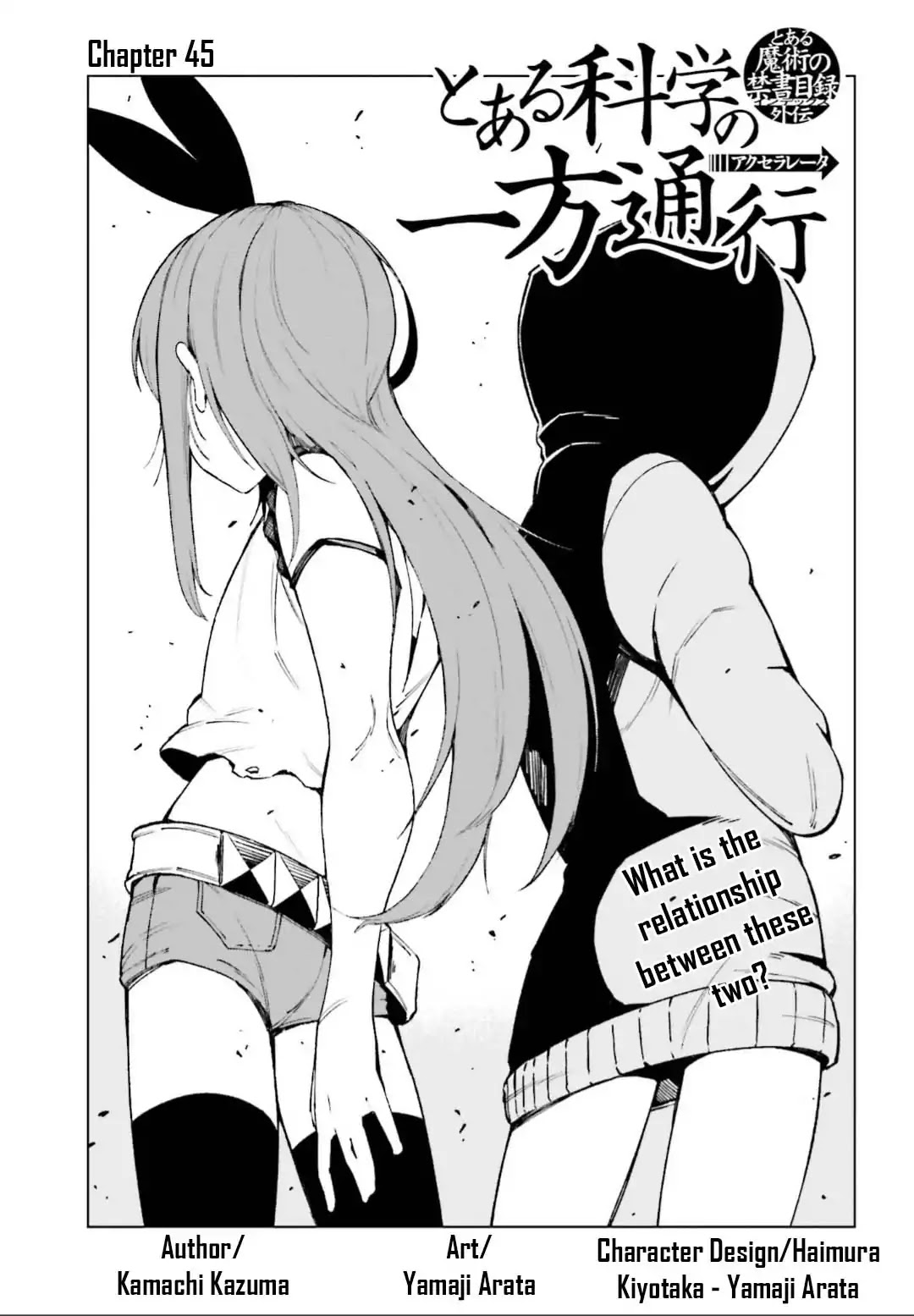 Toaru Majutsu no Kinsho Mokuroku Gaiden - To Aru Kagaku no Ippou Tsuukou Chapter 45 page 1 - Chapter 45