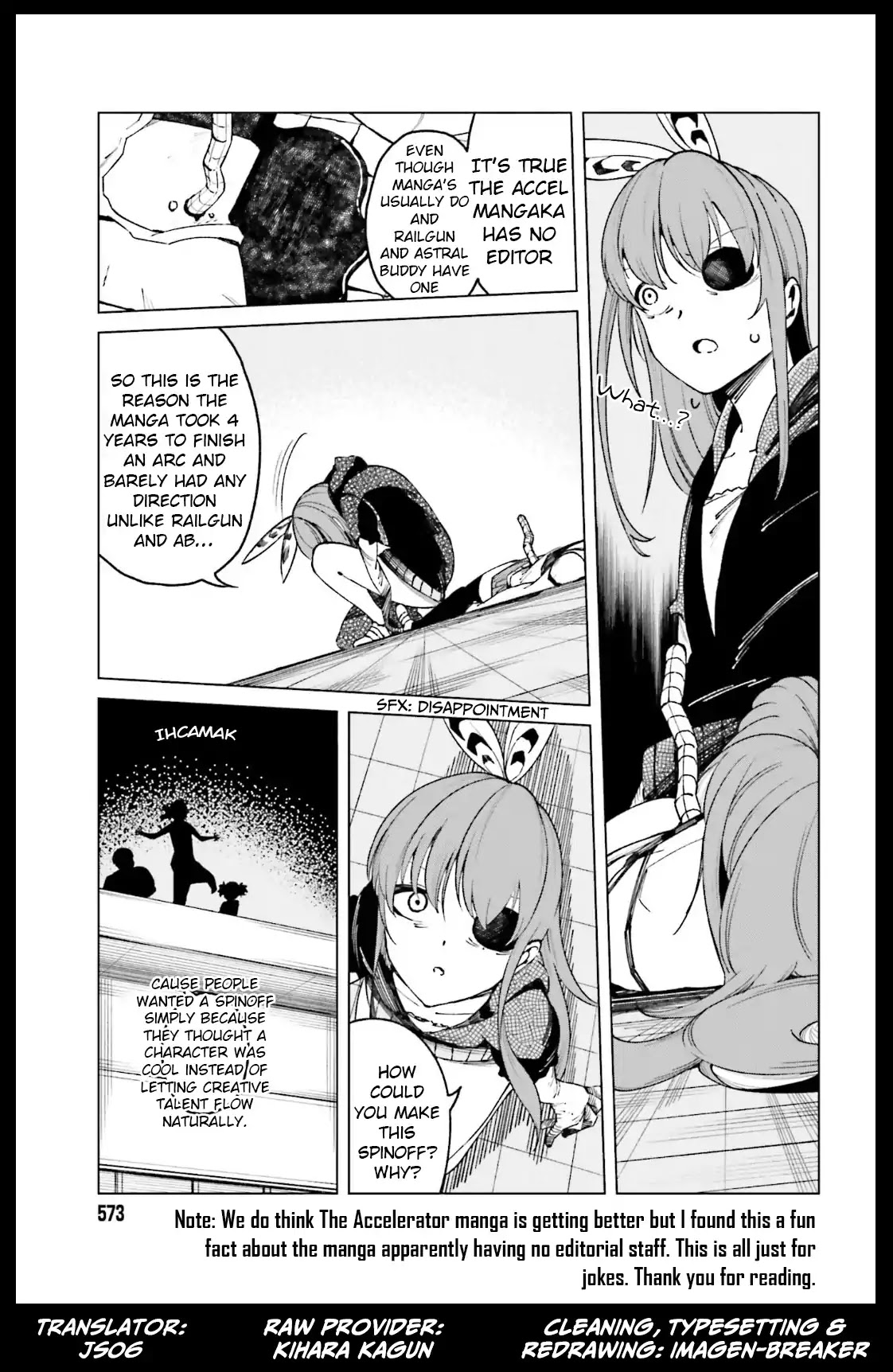 Toaru Majutsu no Kinsho Mokuroku Gaiden - To Aru Kagaku no Ippou Tsuukou Chapter 47 page 26 - Chapter 47