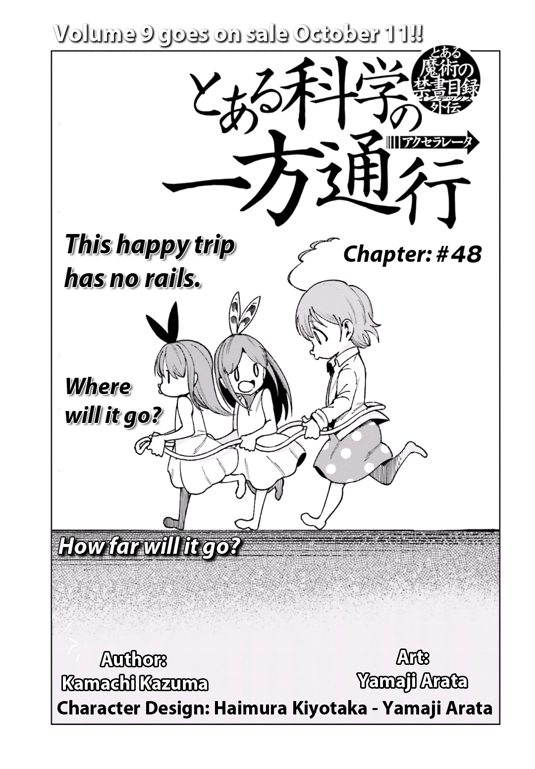 Toaru Majutsu no Kinsho Mokuroku Gaiden - To Aru Kagaku no Ippou Tsuukou Chapter 48 page 1 - Chapter 48