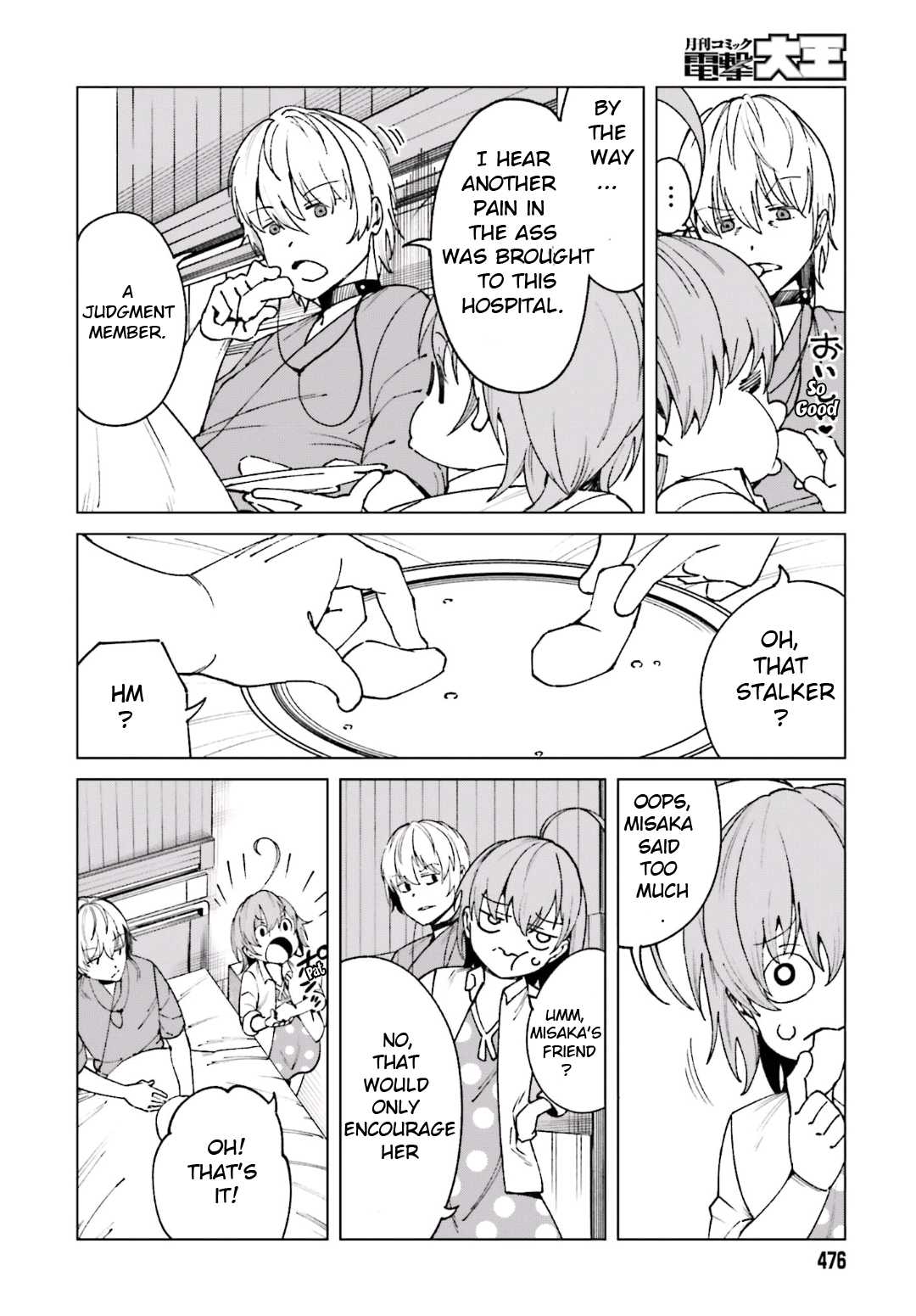 Toaru Majutsu no Kinsho Mokuroku Gaiden - To Aru Kagaku no Ippou Tsuukou Chapter 48 page 10 - Chapter 48