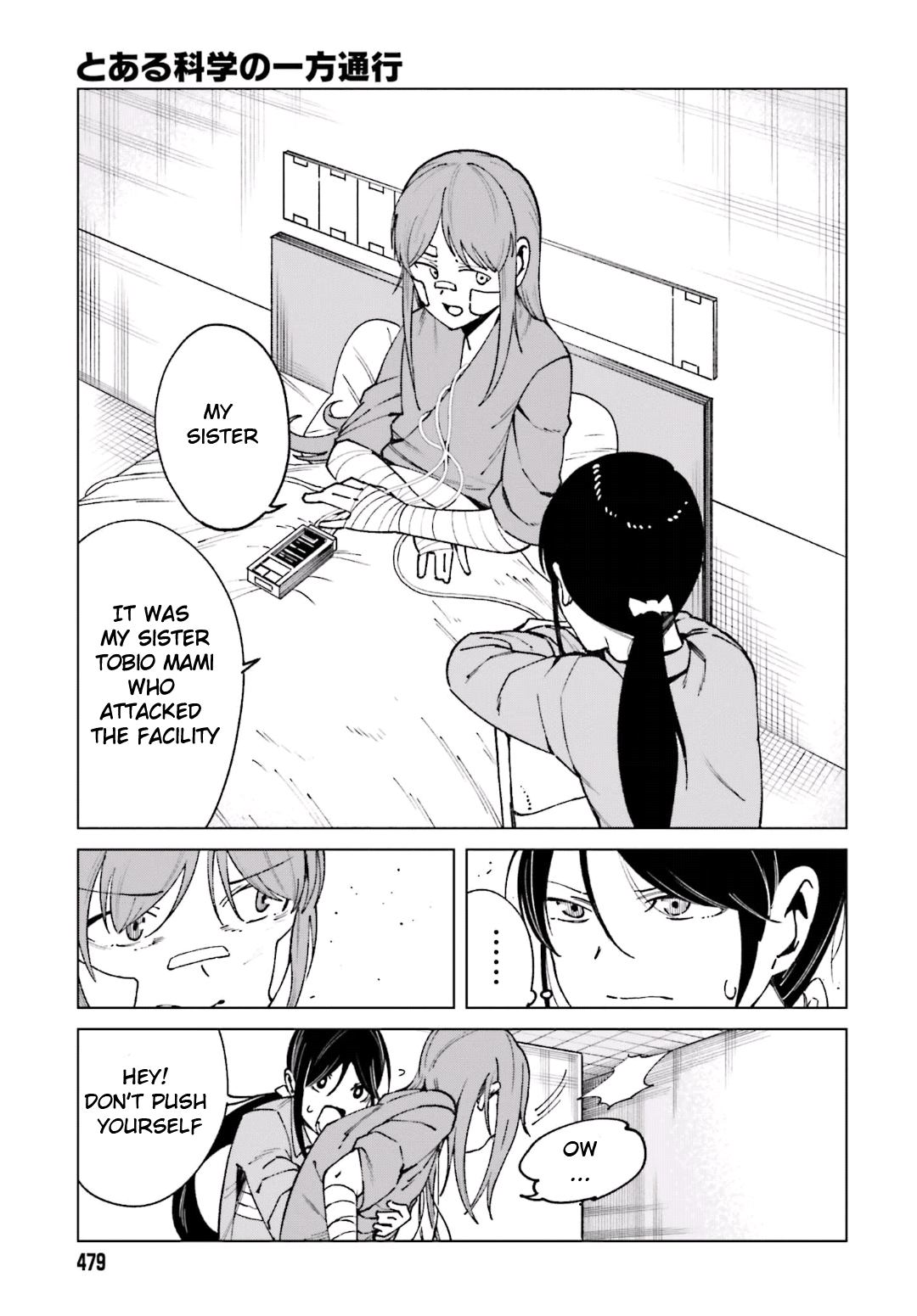 Toaru Majutsu no Kinsho Mokuroku Gaiden - To Aru Kagaku no Ippou Tsuukou Chapter 48 page 13 - Chapter 48