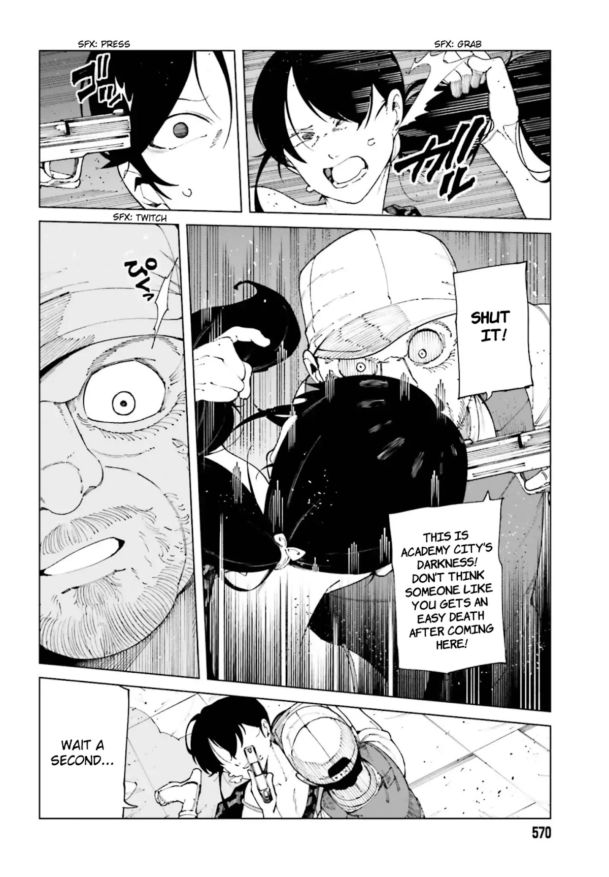 Toaru Majutsu no Kinsho Mokuroku Gaiden - To Aru Kagaku no Ippou Tsuukou Chapter 53 page 13 - Chapter 53