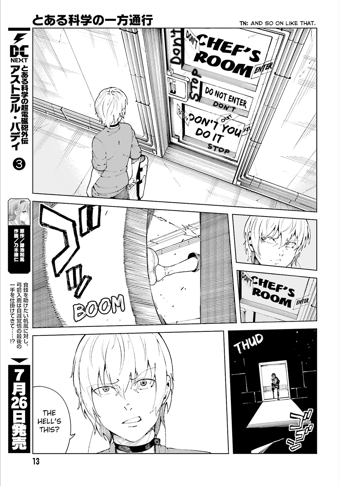 Toaru Majutsu no Kinsho Mokuroku Gaiden - To Aru Kagaku no Ippou Tsuukou Chapter 54 page 8 - Chapter 54