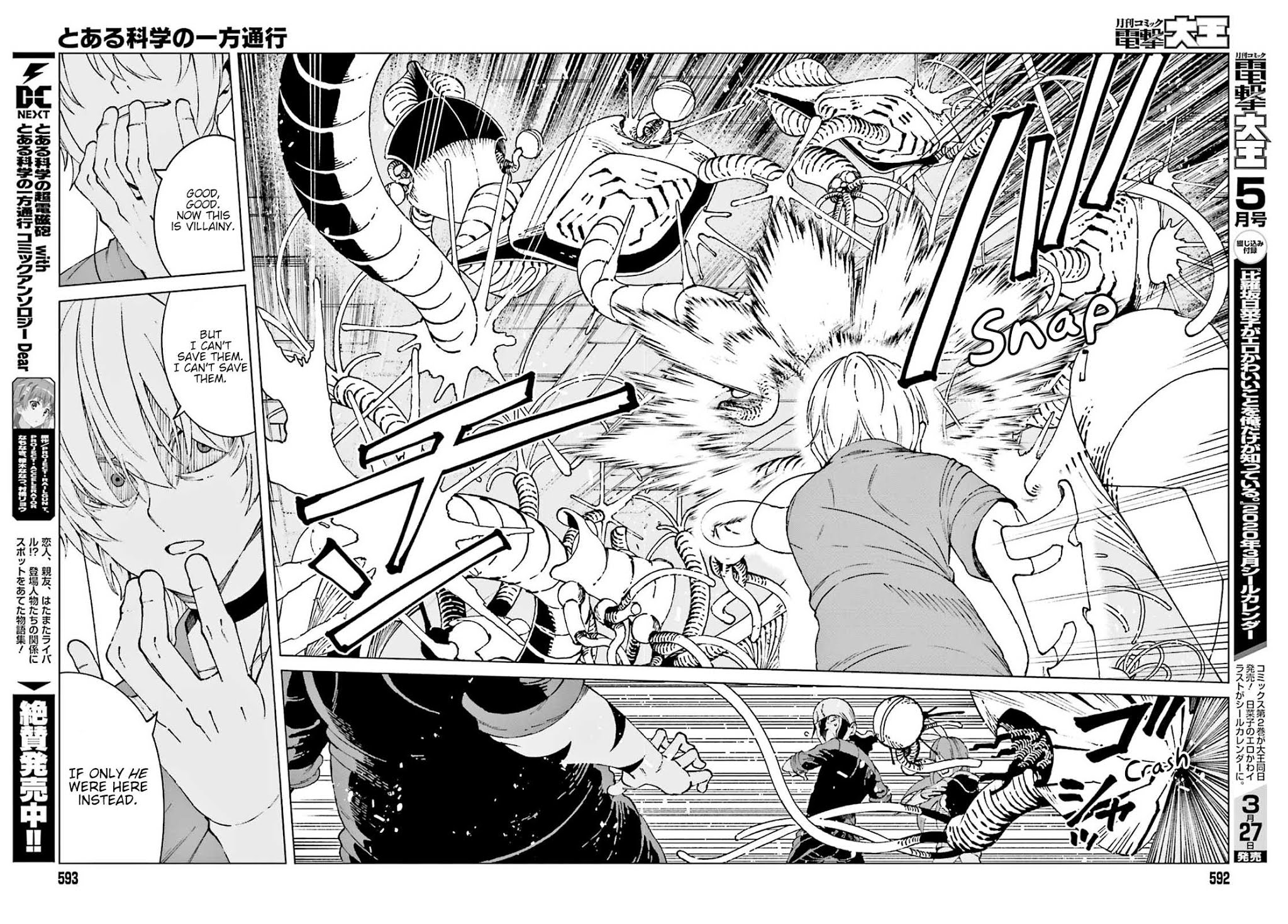 Toaru Majutsu no Kinsho Mokuroku Gaiden - To Aru Kagaku no Ippou Tsuukou Chapter 60 page 12 - Chapter 60