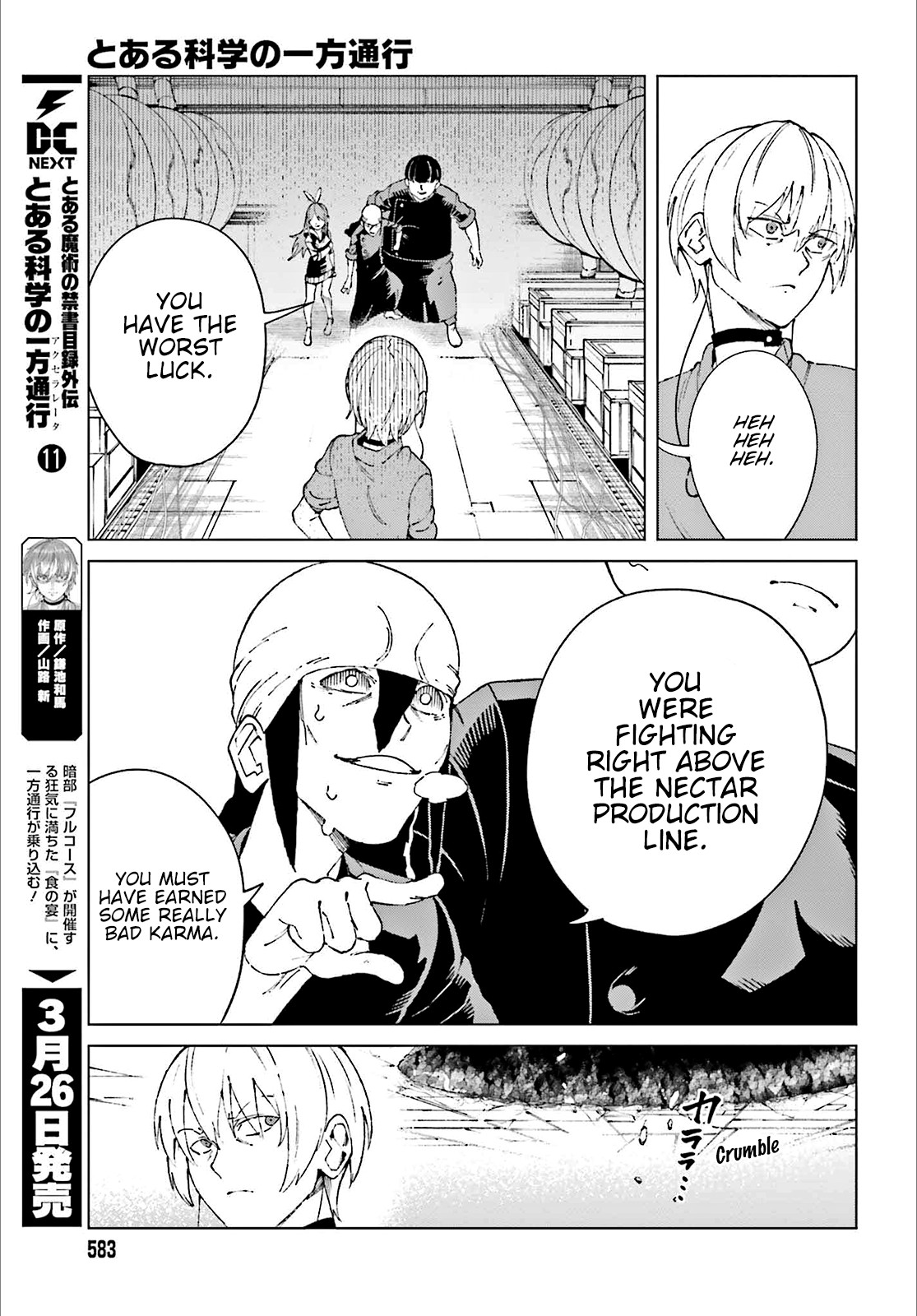 Toaru Majutsu no Kinsho Mokuroku Gaiden - To Aru Kagaku no Ippou Tsuukou Chapter 60 page 4 - Chapter 60
