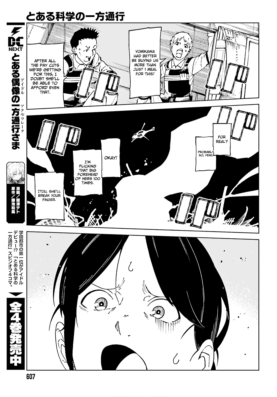 Toaru Majutsu no Kinsho Mokuroku Gaiden - To Aru Kagaku no Ippou Tsuukou Chapter 61 page 18 - Chapter 61