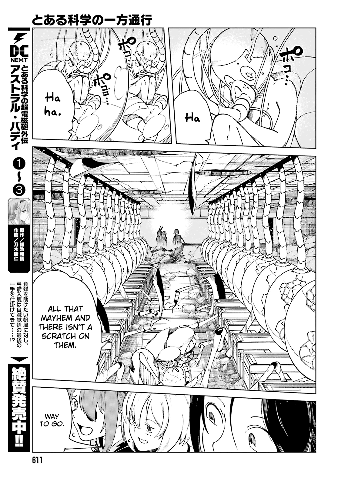 Toaru Majutsu no Kinsho Mokuroku Gaiden - To Aru Kagaku no Ippou Tsuukou Chapter 61 page 22 - Chapter 61