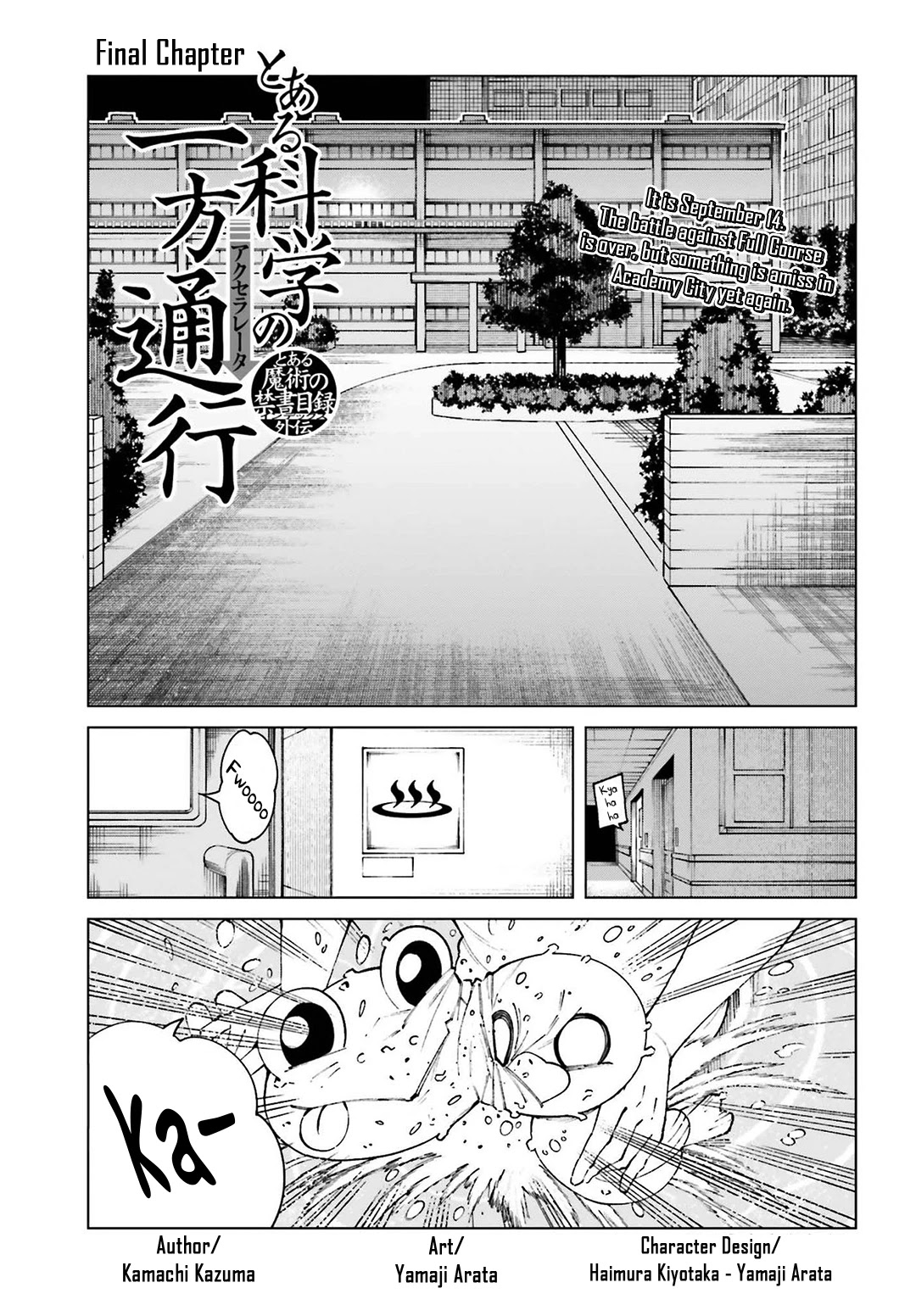 Toaru Majutsu no Kinsho Mokuroku Gaiden - To Aru Kagaku no Ippou Tsuukou Chapter 63 page 1 - Chapter 63 [END]