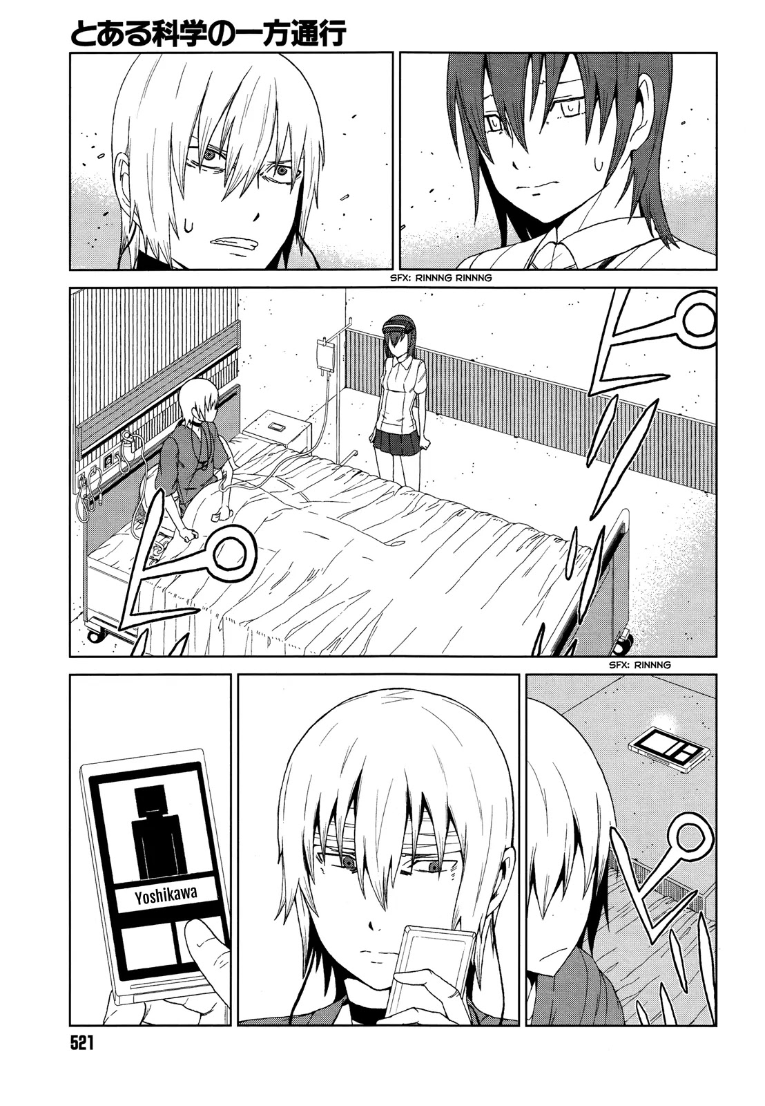 Toaru Majutsu no Kinsho Mokuroku Gaiden - To Aru Kagaku no Ippou Tsuukou Chapter 7 page 17 - Chapter 7