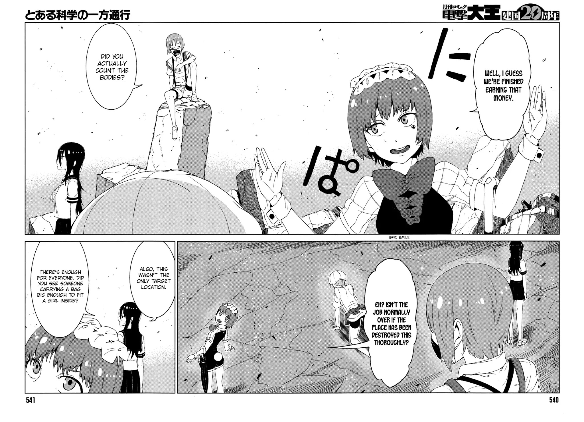 Toaru Majutsu no Kinsho Mokuroku Gaiden - To Aru Kagaku no Ippou Tsuukou Chapter 7 page 36 - Chapter 7