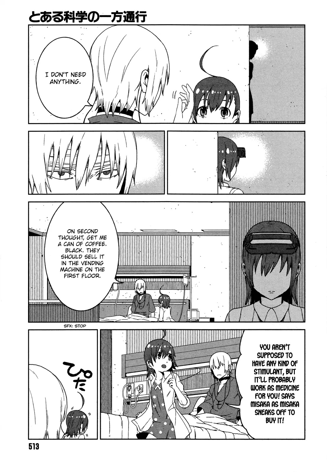 Toaru Majutsu no Kinsho Mokuroku Gaiden - To Aru Kagaku no Ippou Tsuukou Chapter 7 page 9 - Chapter 7