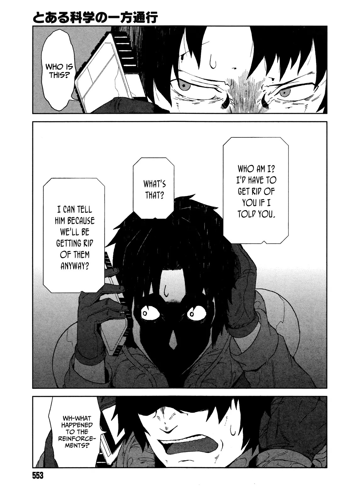 Toaru Majutsu no Kinsho Mokuroku Gaiden - To Aru Kagaku no Ippou Tsuukou Chapter 9 page 24 - Chapter 9