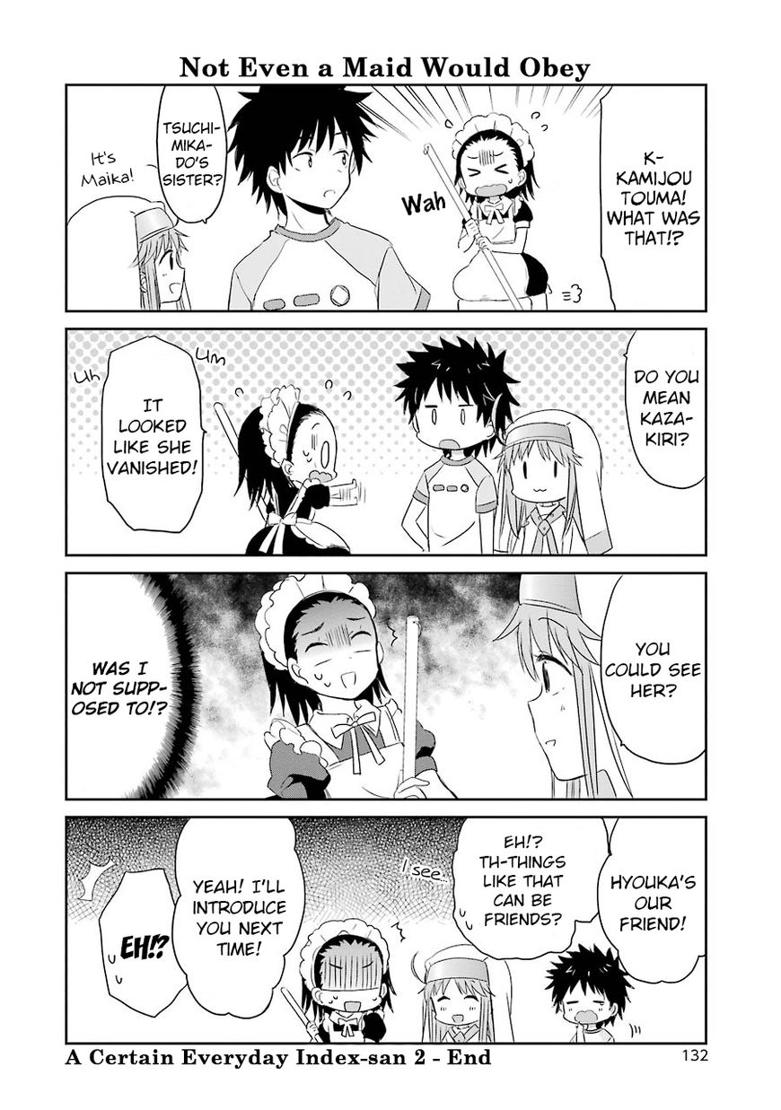 Toaru Nichijou no Index-san Chapter 22 page 10 - Chapter 22 : +22.5