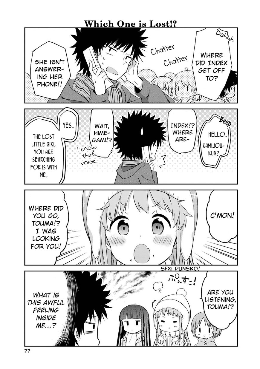 Toaru Nichijou no Index-san Chapter 29 page 6 - Chapter 29