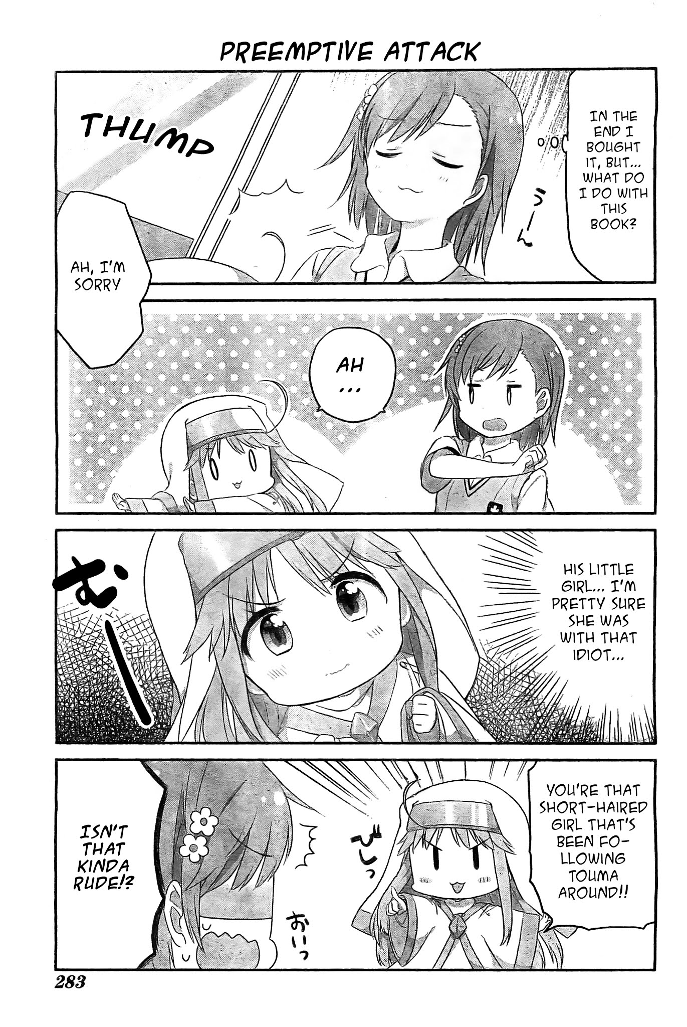 Toaru Nichijou no Index-san Chapter 3.2 page 3 - Chapter 3 v2