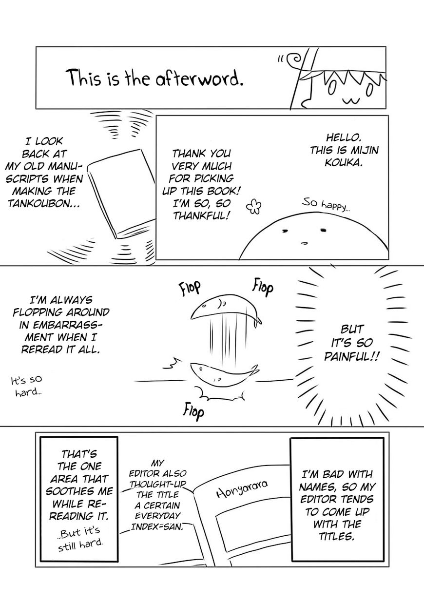 Toaru Nichijou no Index-san Chapter 33 page 25 - Chapter 33 : +33.5 Read Online