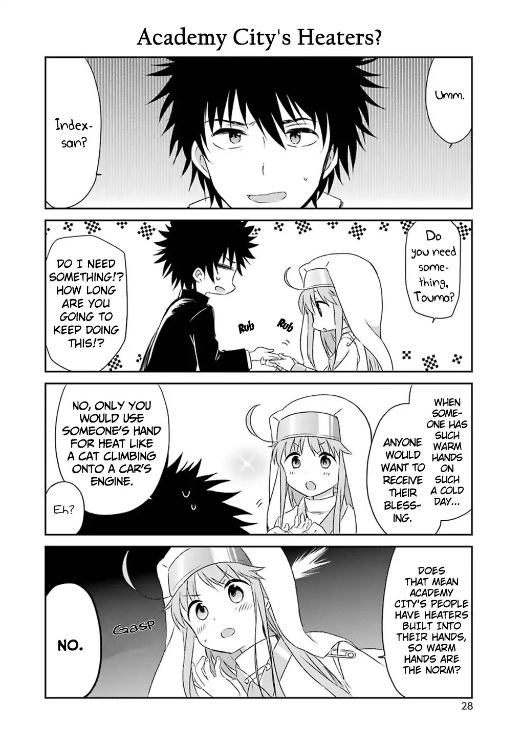 Toaru Nichijou no Index-san Chapter 49 page 4 - Chapter 49