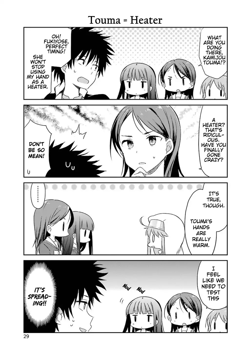 Toaru Nichijou no Index-san Chapter 49 page 5 - Chapter 49