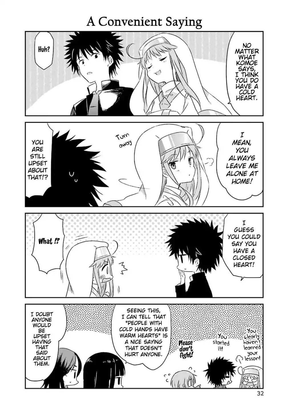 Toaru Nichijou no Index-san Chapter 49 page 8 - Chapter 49