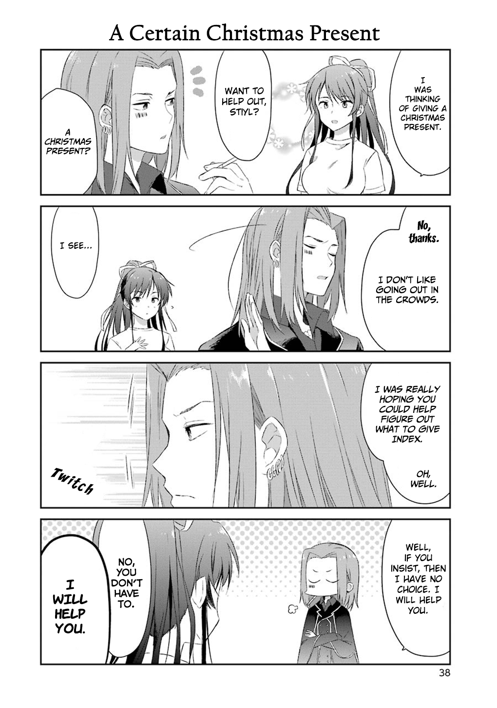 Toaru Nichijou no Index-san Chapter 50 page 2 - Chapter 50