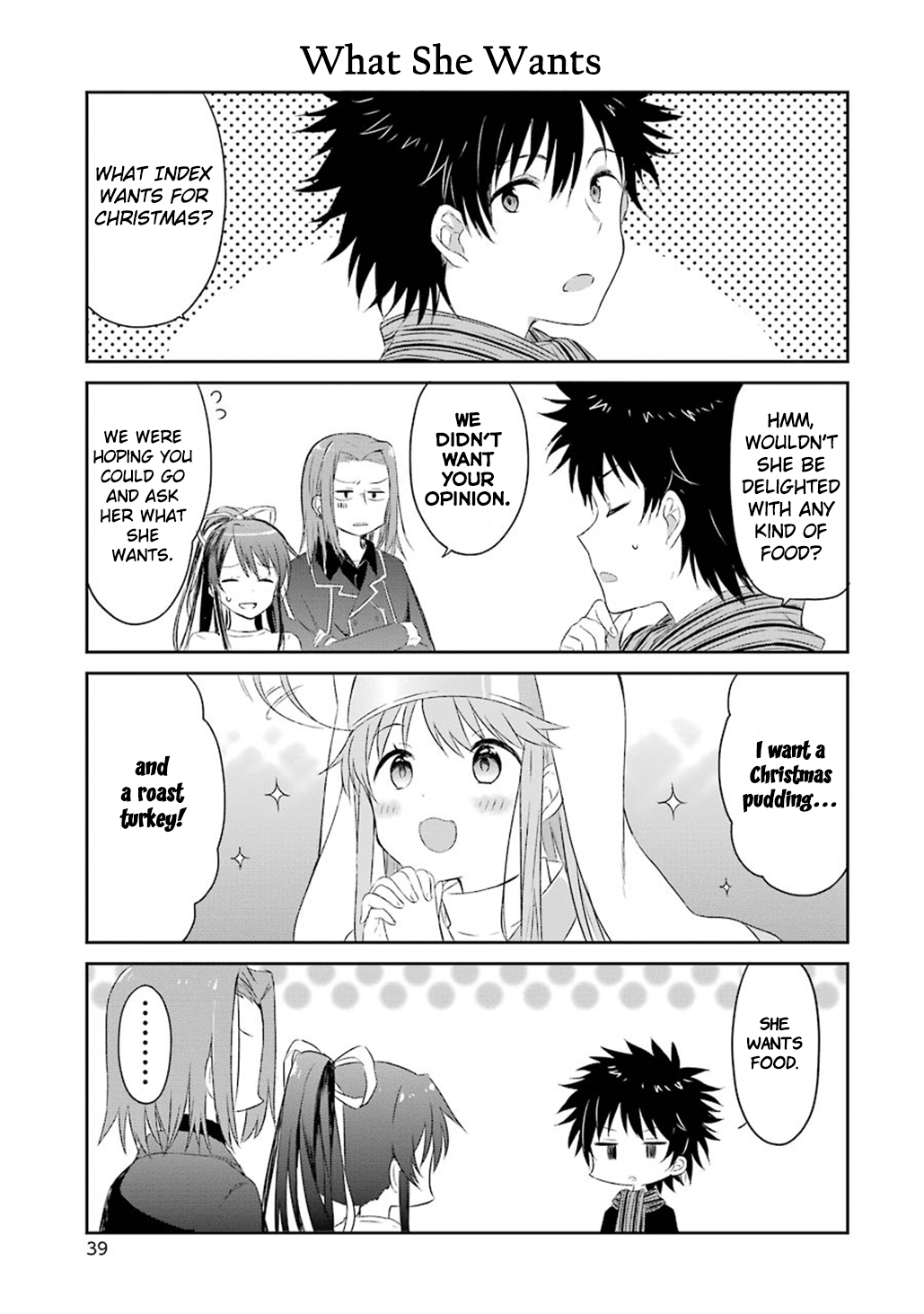 Toaru Nichijou no Index-san Chapter 50 page 3 - Chapter 50