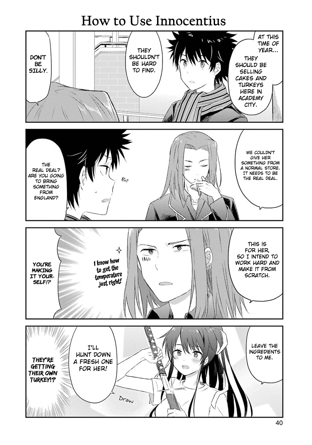 Toaru Nichijou no Index-san Chapter 50 page 4 - Chapter 50