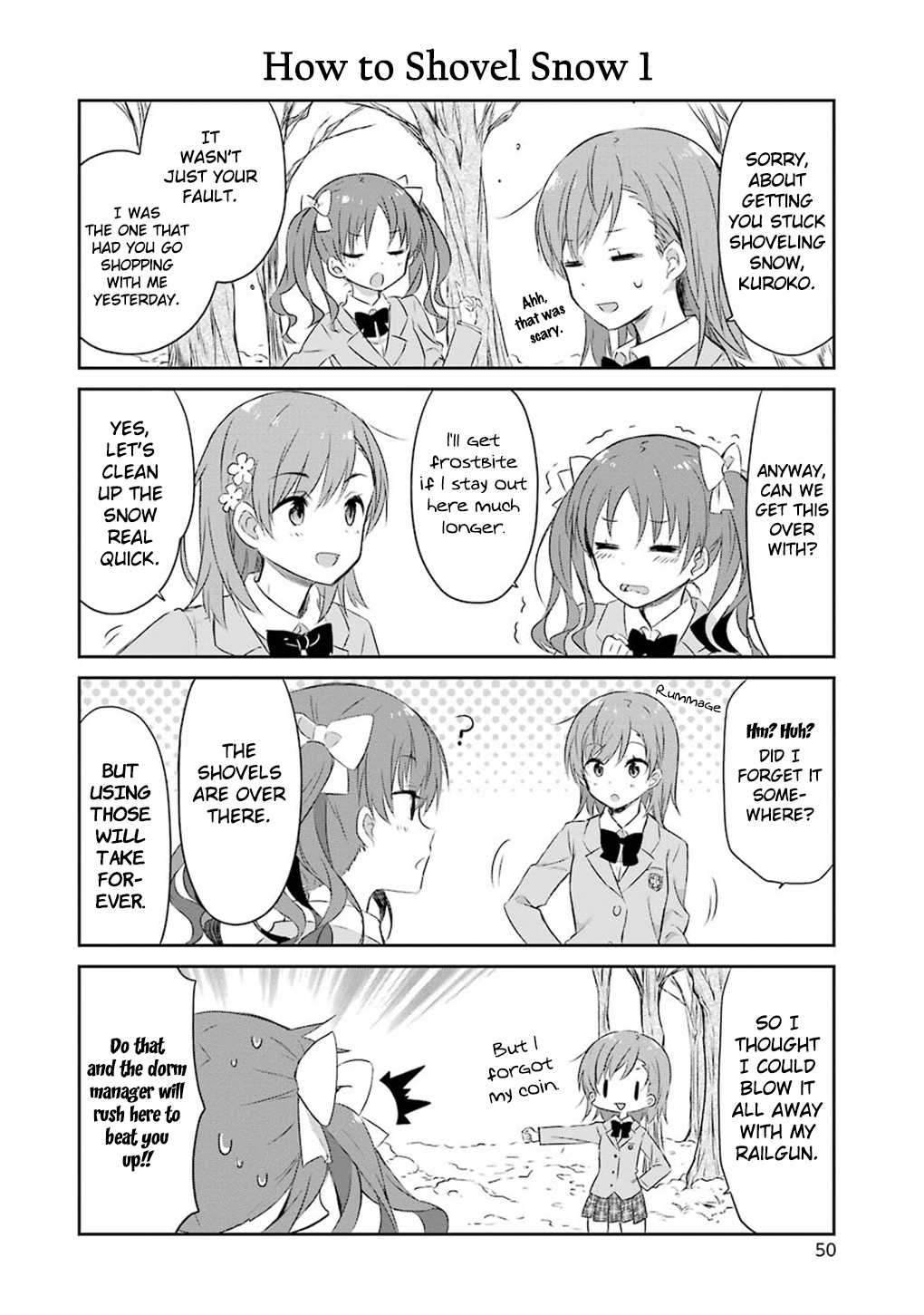 Toaru Nichijou no Index-san Chapter 51 page 4 - Chapter 51