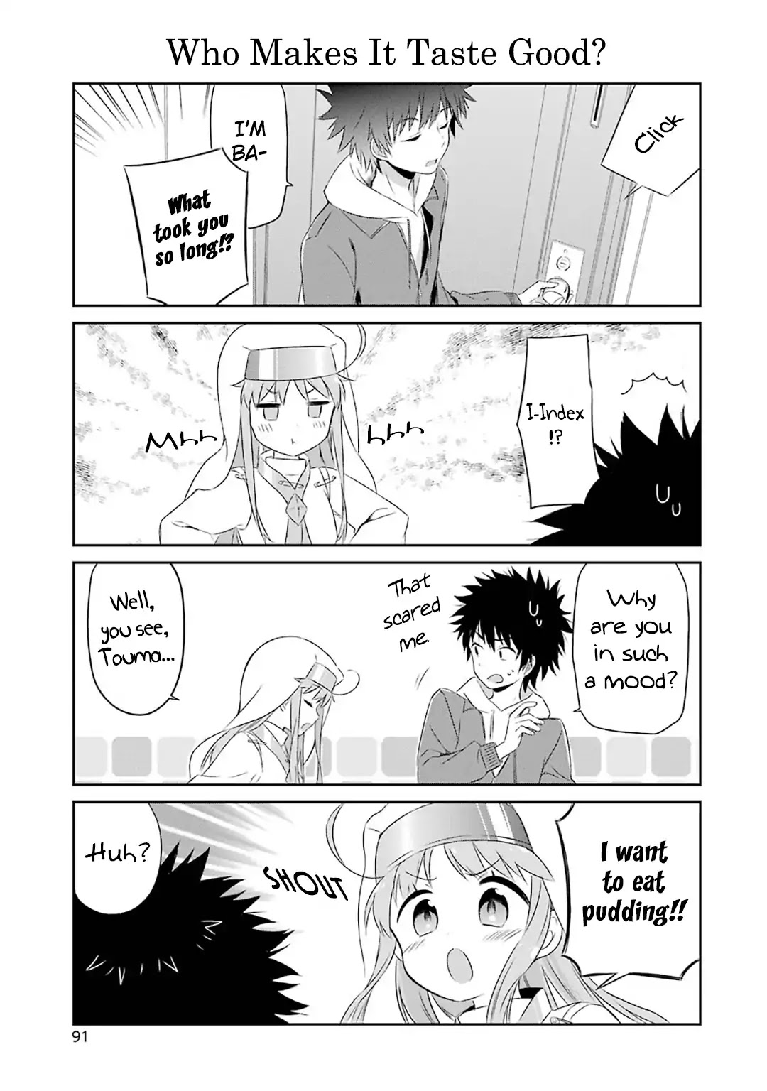 Toaru Nichijou no Index-san Chapter 54 page 10 - Chapter 54