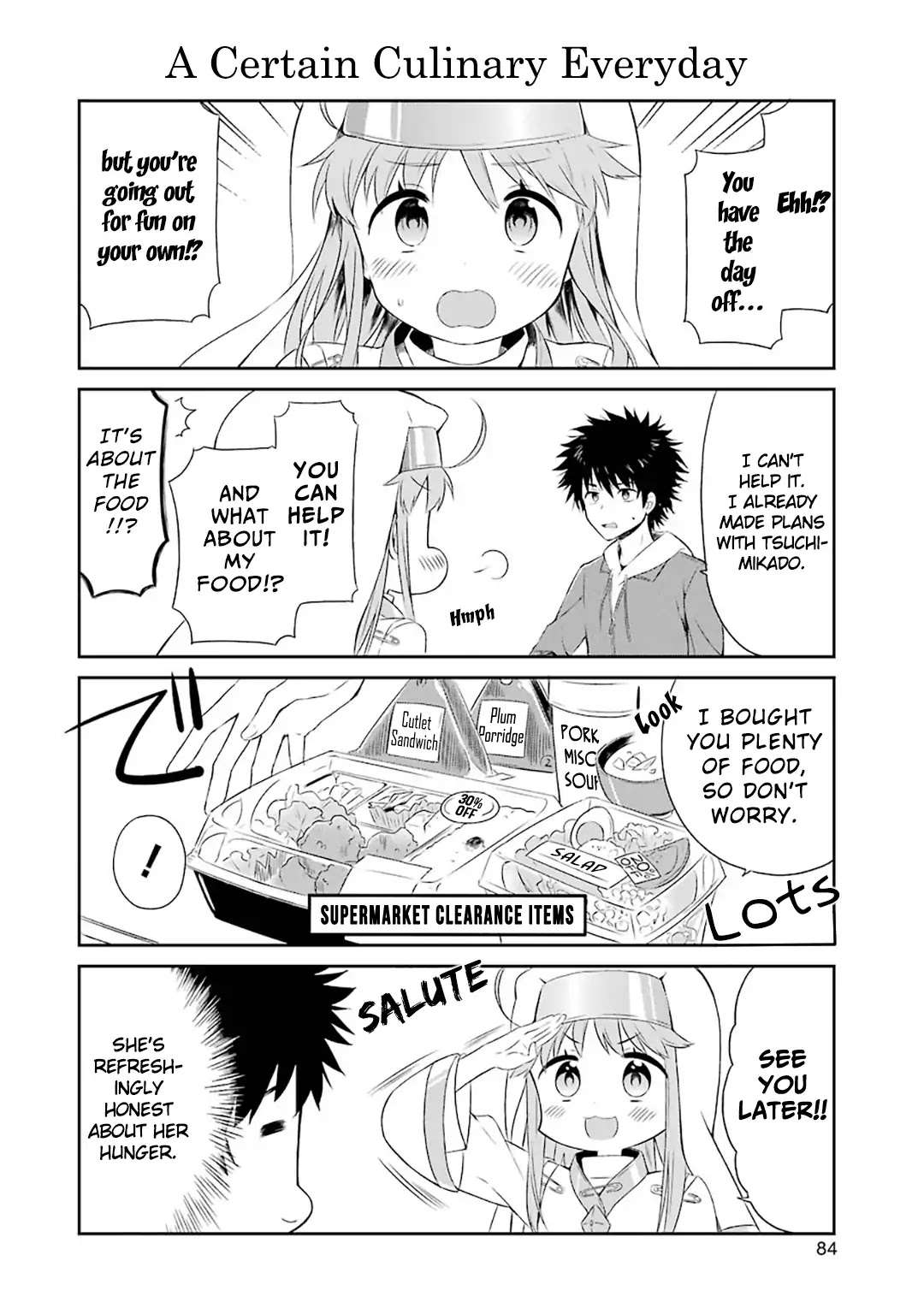 Toaru Nichijou no Index-san Chapter 54 page 3 - Chapter 54