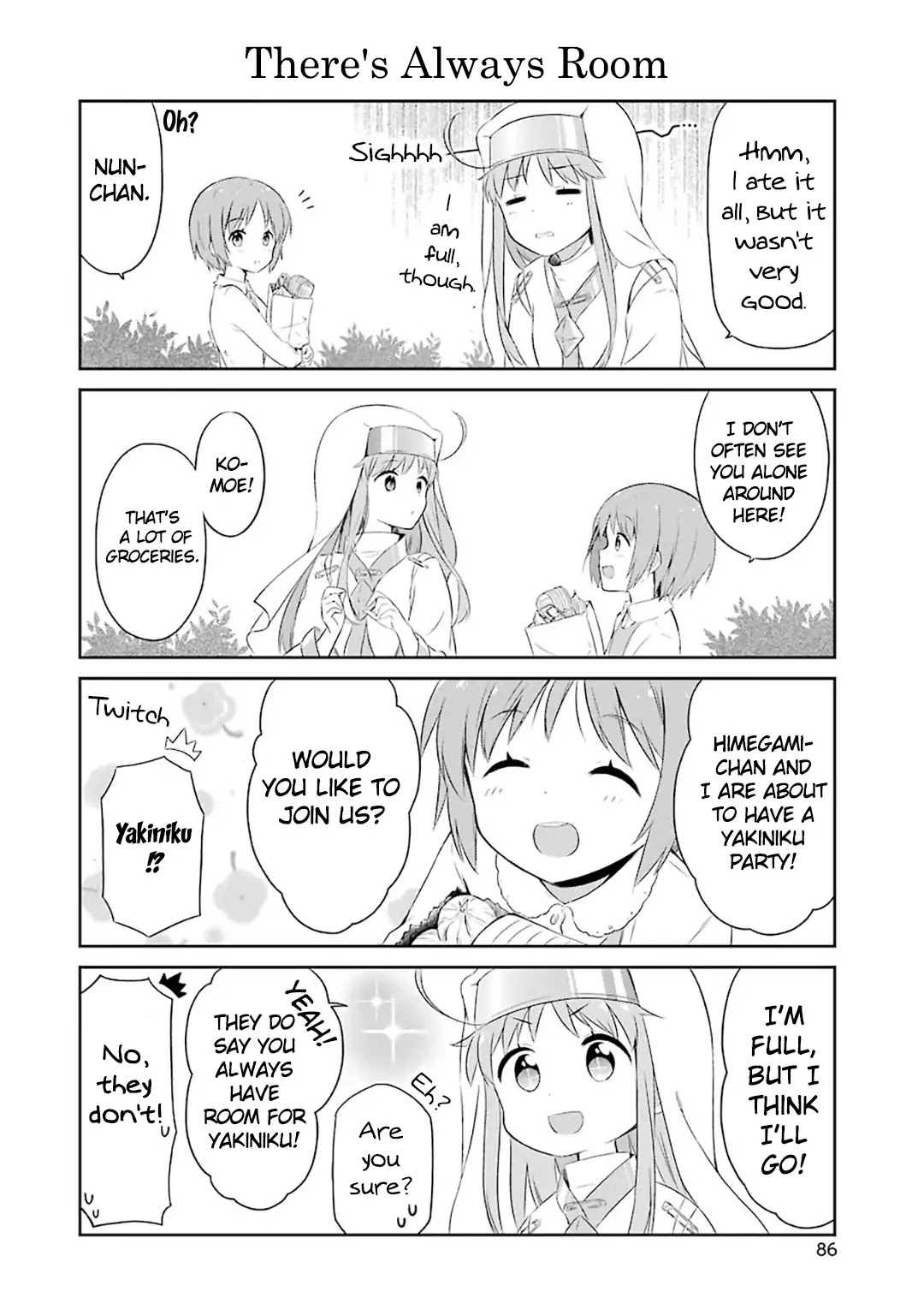 Toaru Nichijou no Index-san Chapter 54 page 5 - Chapter 54