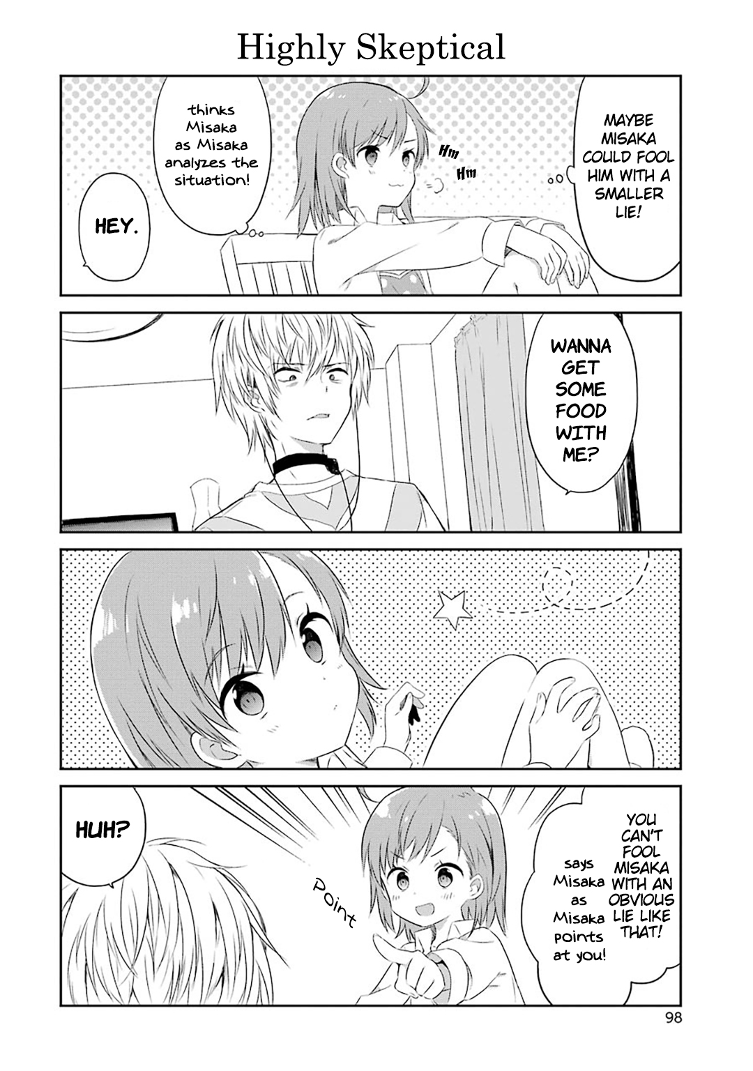 Toaru Nichijou no Index-san Chapter 55 page 4 - Chapter 55