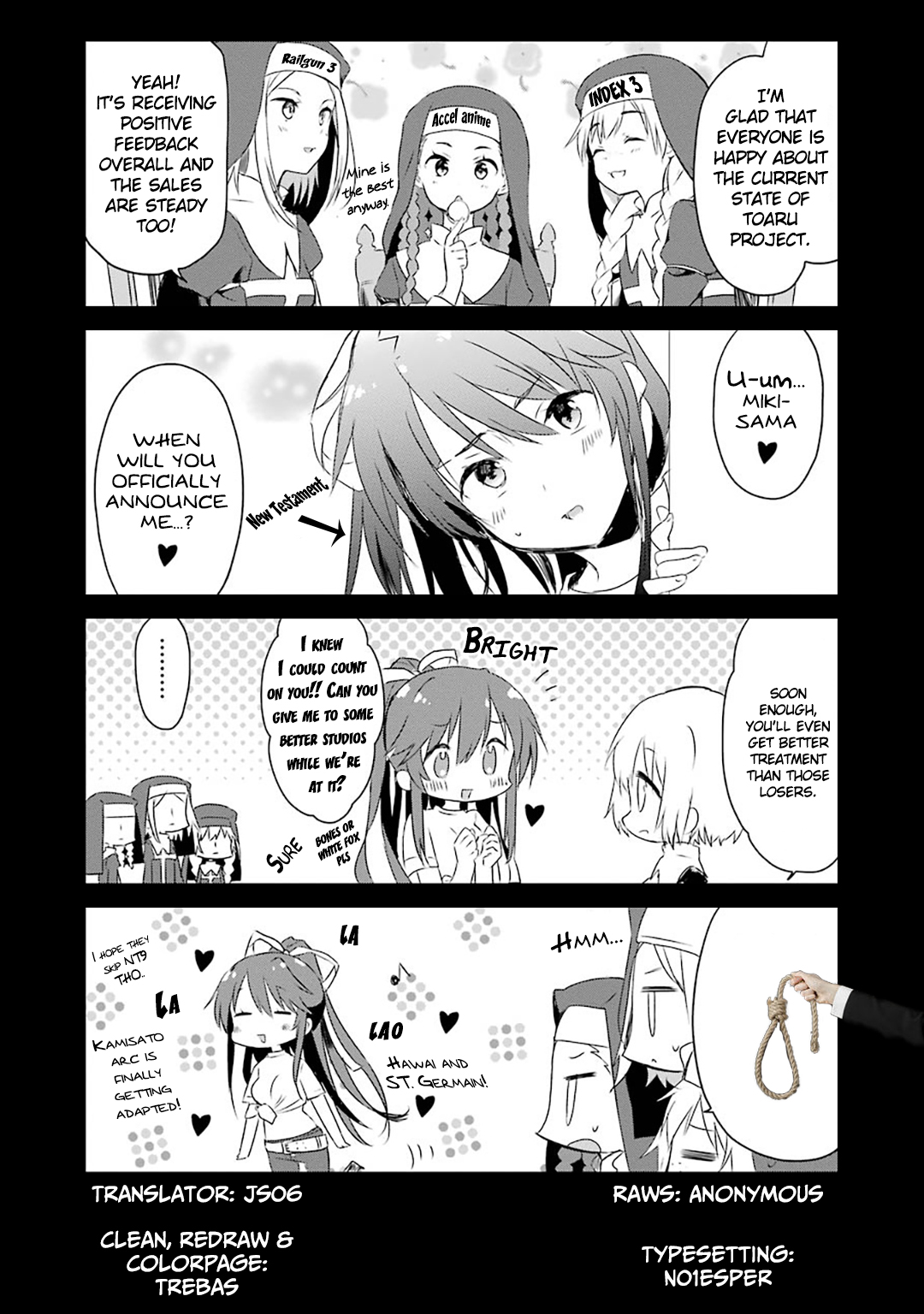 Toaru Nichijou no Index-san Chapter 56 page 12 - Chapter 56