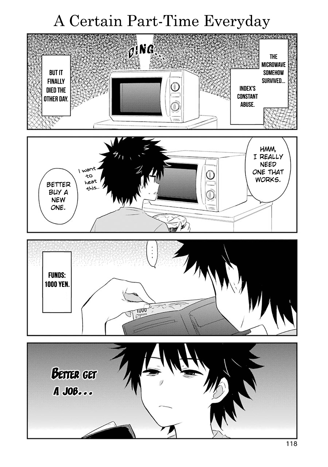 Toaru Nichijou no Index-san Chapter 57 page 3 - Chapter 57