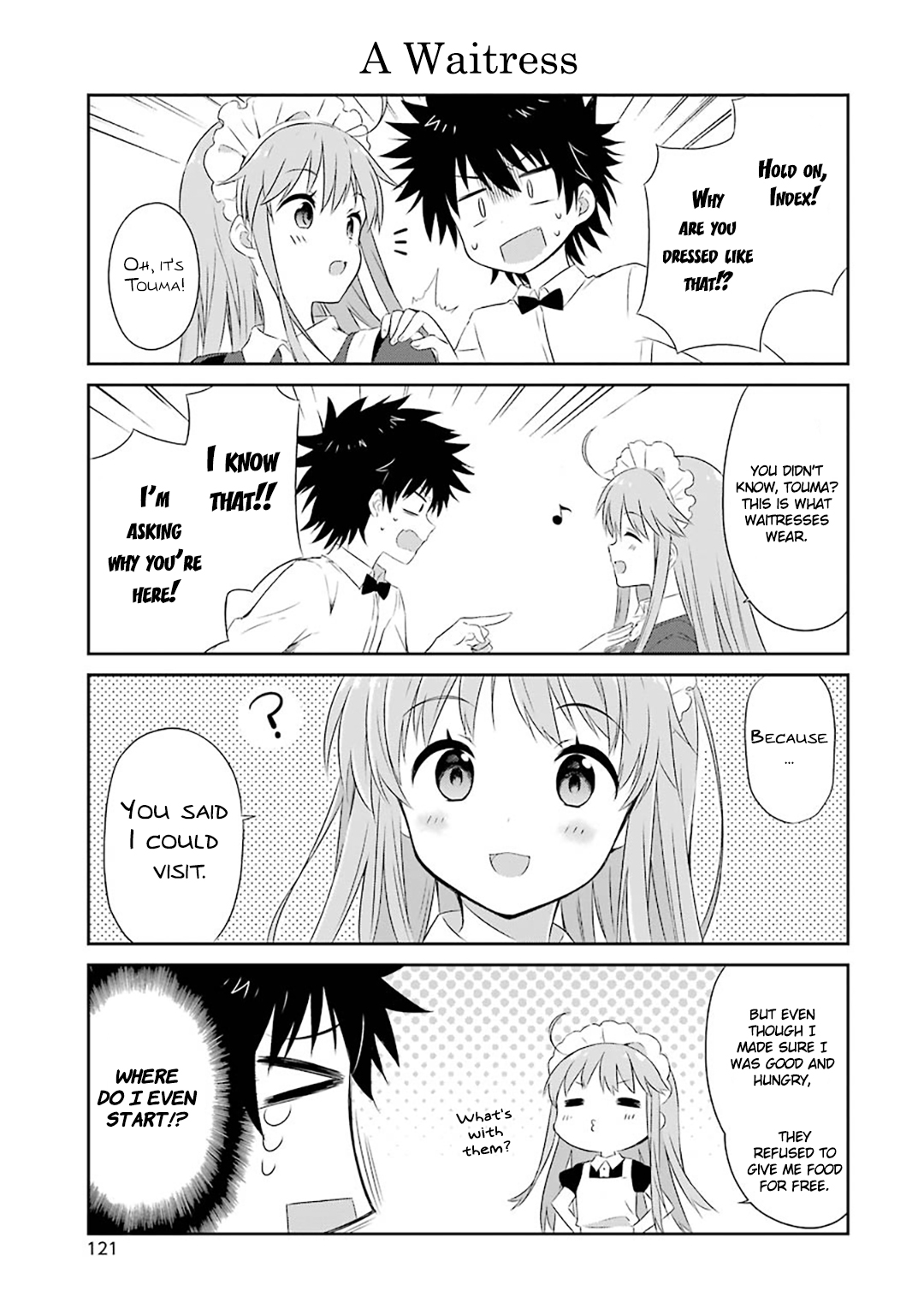Toaru Nichijou no Index-san Chapter 57 page 6 - Chapter 57