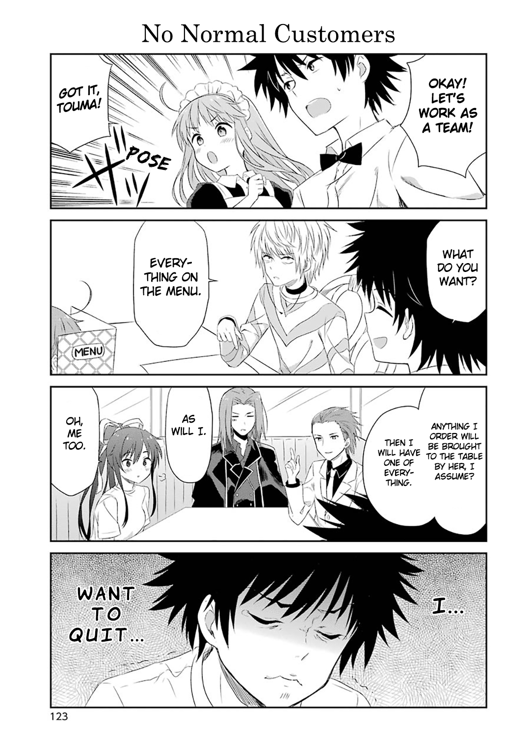 Toaru Nichijou no Index-san Chapter 57 page 8 - Chapter 57