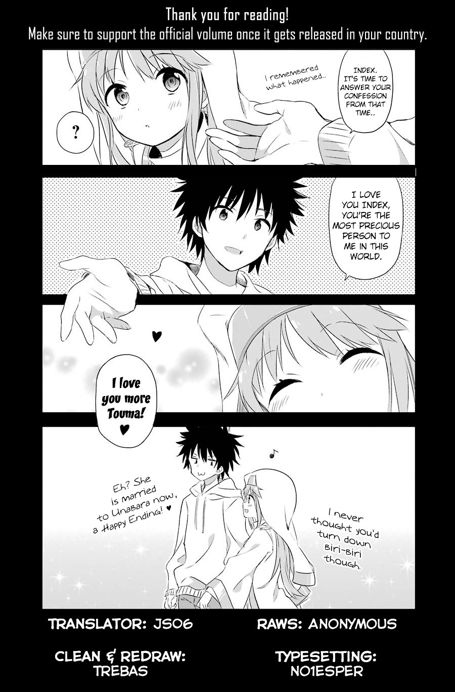 Toaru Nichijou no Index-san Chapter 58 page 16 - Chapter 58 [END]