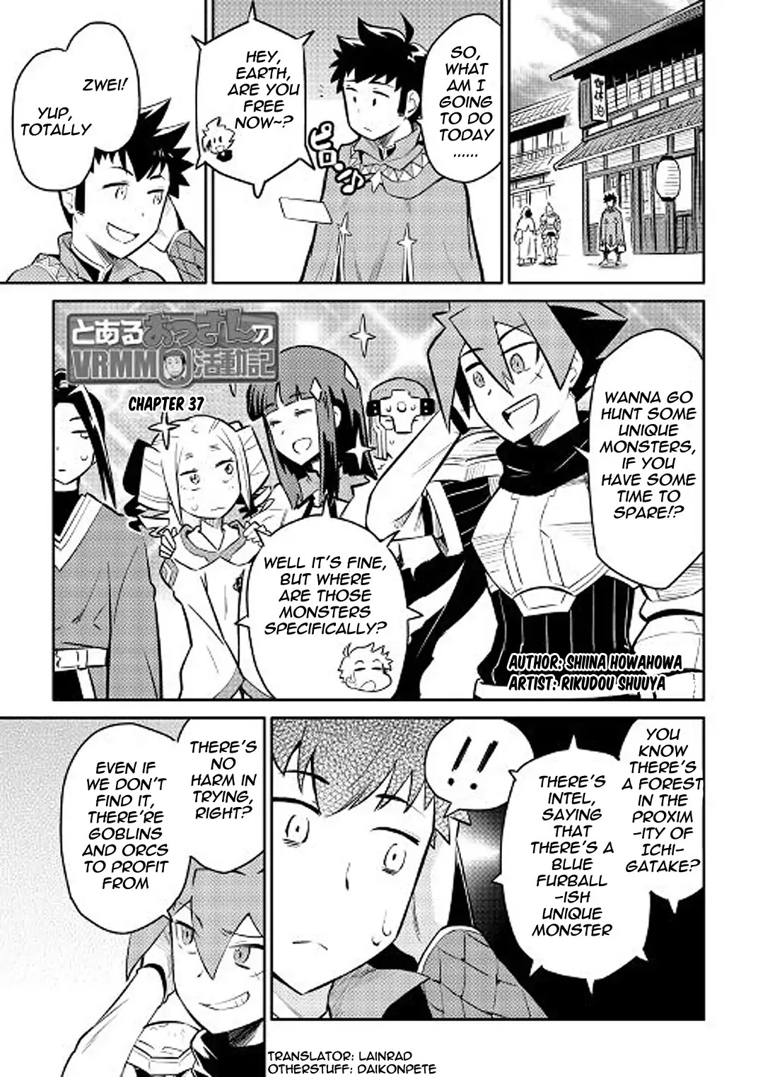Toaru Ossan no VRMMO Katsudouki Chapter 37 page 1 - Chapter 37