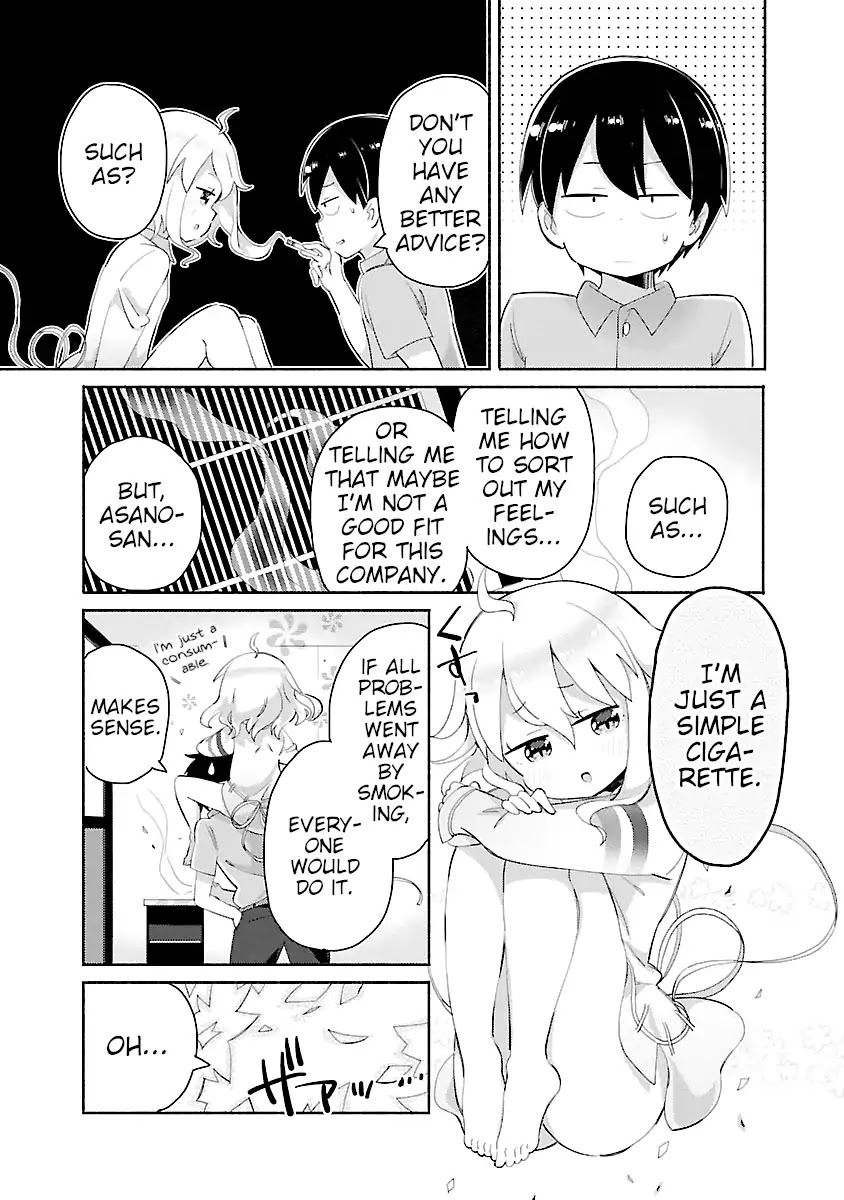 Tobacco-chan Chapter 1 page 11 - Chapter 1: First Cigarette: Asano-kun Can't Stop