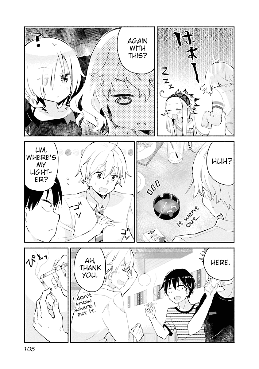 Tobacco-chan Chapter 10 page 7 - Chapter 10: Tenth Cigarette: A Cute Kouhai