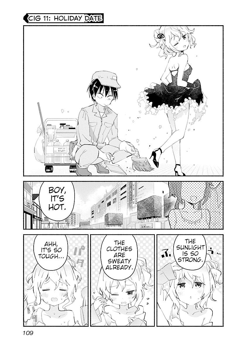 Tobacco-chan Chapter 11 page 1 - Chapter 11: Eleventh Cigarette: Holiday Date