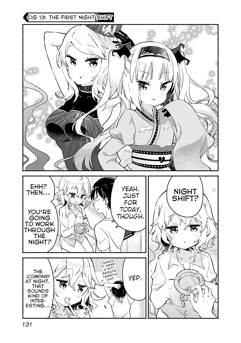 Tobacco-chan Chapter 13 page 1 - Chapter 13: 13th Cigarette: The First Night Shift
