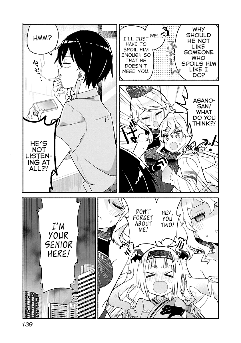 Tobacco-chan Chapter 13 page 9 - Chapter 13: 13th Cigarette: The First Night Shift