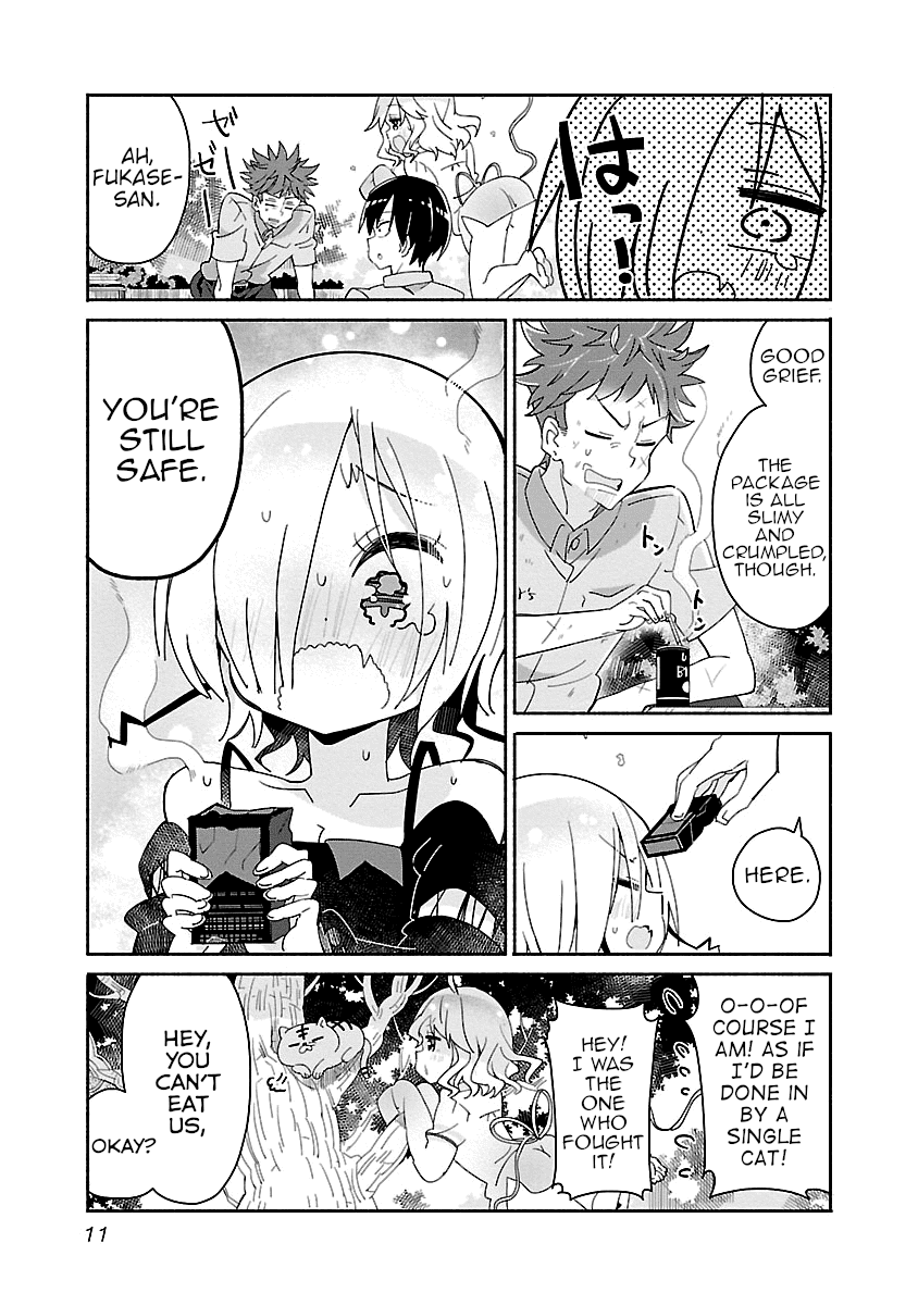 Tobacco-chan Chapter 15 page 11 - Chapter 15: 15th Cigarette: Menko-chan's Close Call?