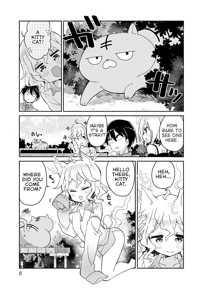 Tobacco-chan Chapter 15 page 5 - Chapter 15: 15th Cigarette: Menko-chan's Close Call?