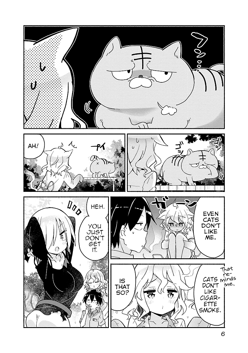 Tobacco-chan Chapter 15 page 6 - Chapter 15: 15th Cigarette: Menko-chan's Close Call?
