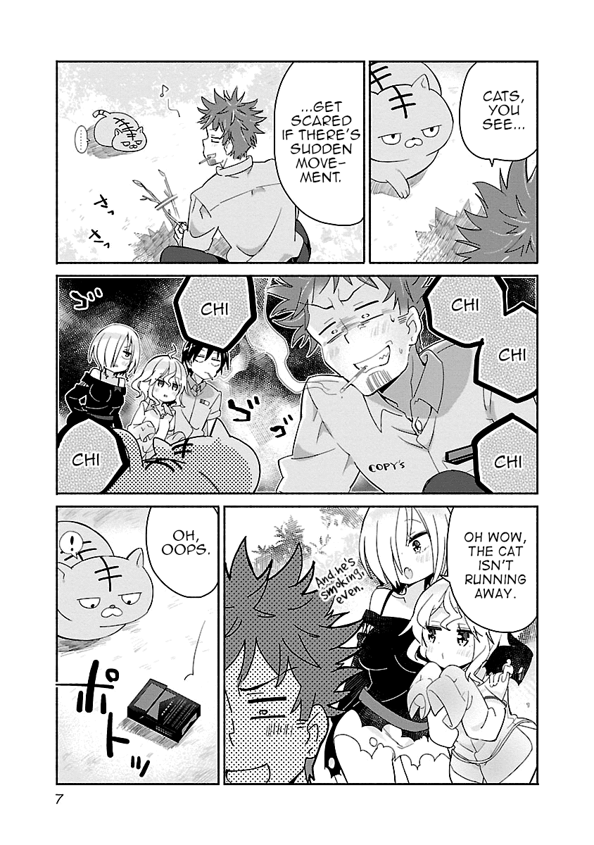 Tobacco-chan Chapter 15 page 7 - Chapter 15: 15th Cigarette: Menko-chan's Close Call?